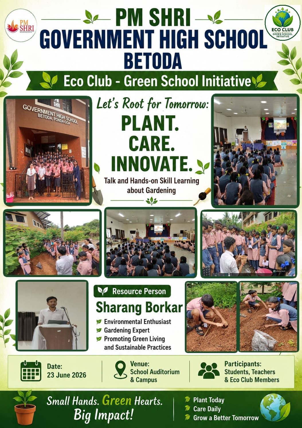Expert Talk on Green School